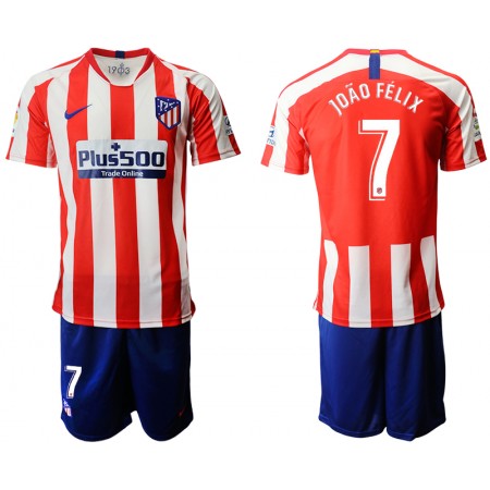 Fotbalový Dres Atlético Madrid JOAO FELIX 7 Dětské Domácí 2019/20